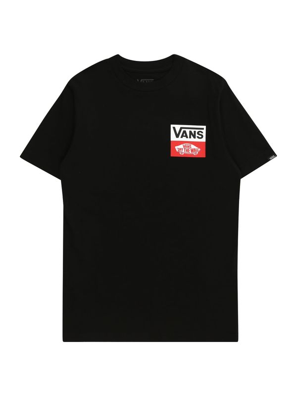 VANS VANS Majica  crvena / crna / bijela