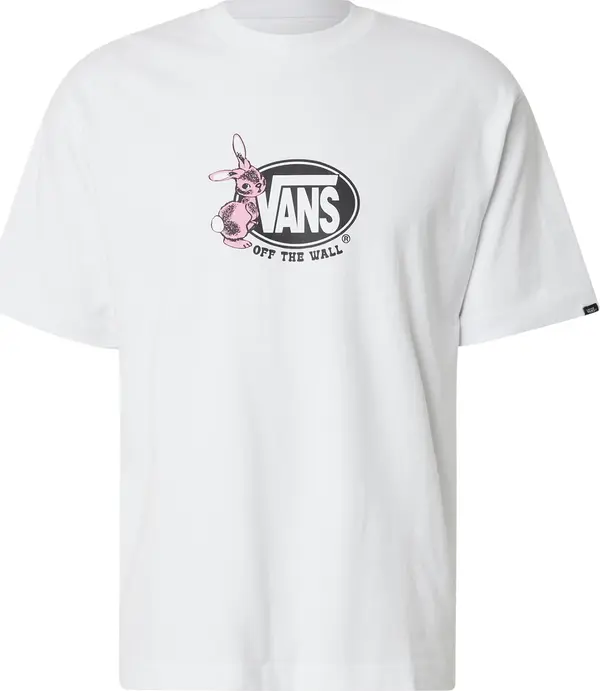 VANS VANS Majica 'FOLLOW'  roza / crna / bijela
