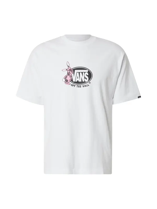 VANS VANS Majica 'FOLLOW'  roza / crna / bijela