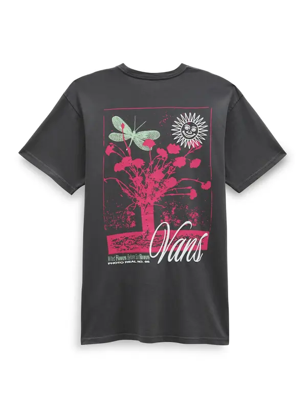 VANS VANS Majica  menta / roza / crna / bijela