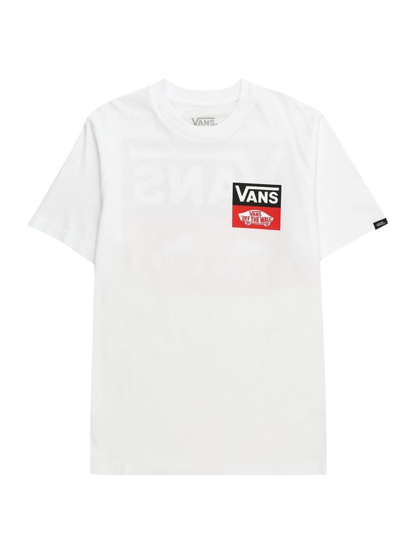 VANS VANS Majica  mornarsko plava / crvena / crna / bijela