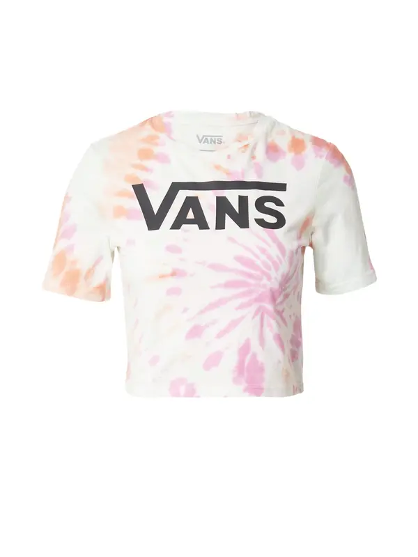 VANS VANS Majica  narančasta / roza / crna / bijela