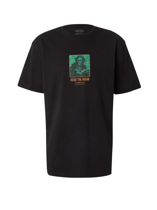VANS VANS Majica 'Read The Room'  zelena / narančasta / crna