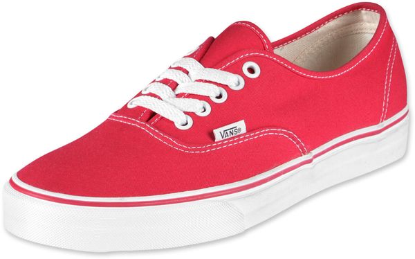 VANS VANS Niske tenisice ' Authentic '  svijetlocrvena / bijela