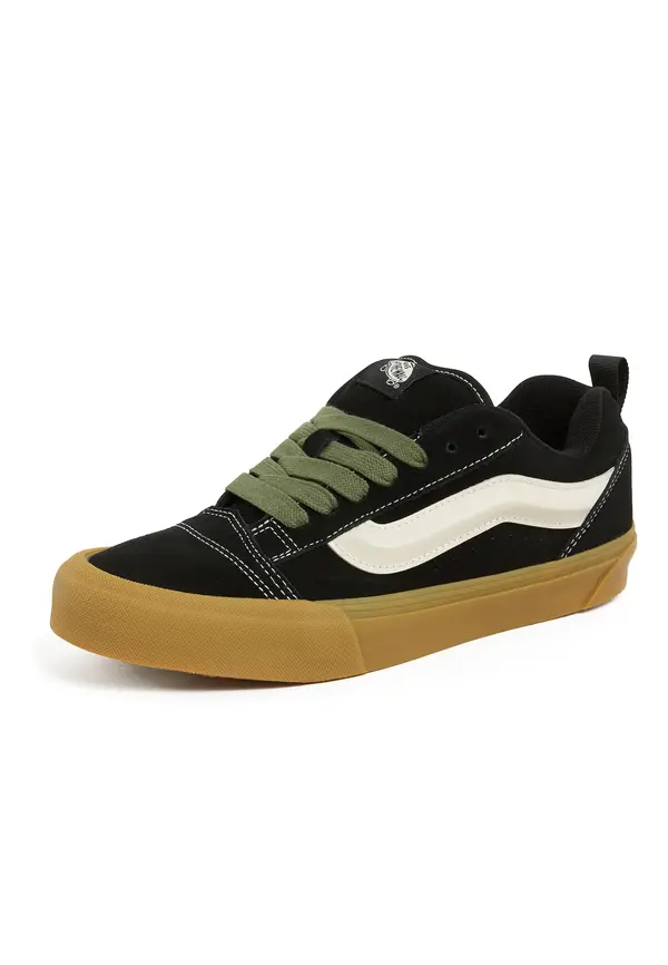VANS VANS Niske tenisice 'Knu Skool'  boja slonovače / maslinasta / crna