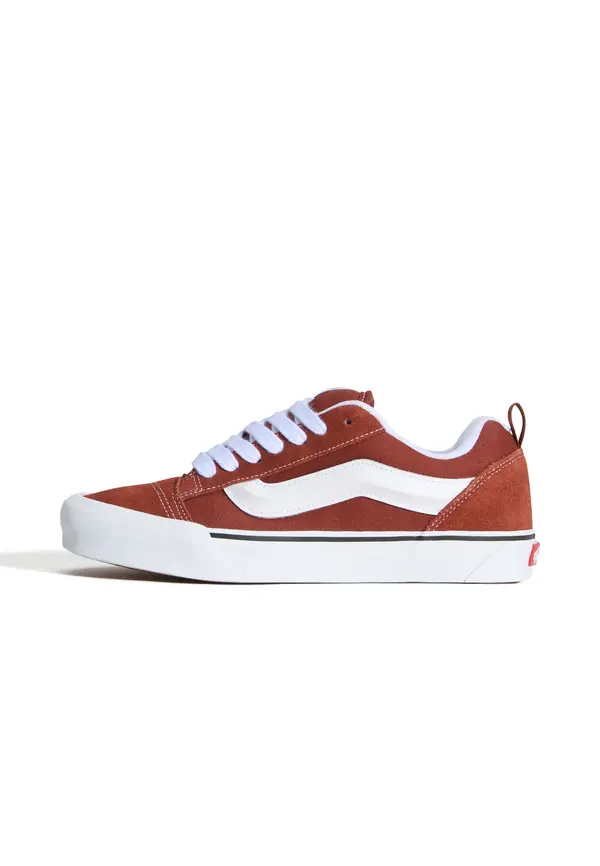 VANS VANS Niske tenisice 'Knu Skool'  kestenjasto smeđa / bijela