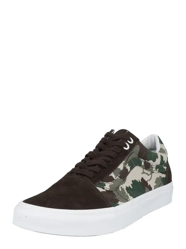 VANS VANS Niske tenisice 'OLD SKOOL'  boja pijeska / tamno smeđa / sivkasto zelena / tamno zelena