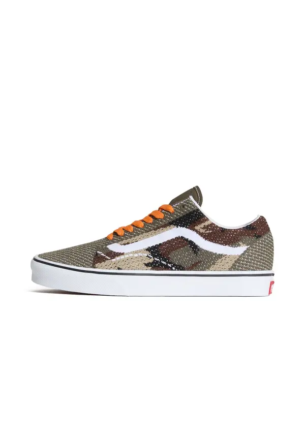 VANS VANS Niske tenisice 'Old Skool Ek'  smeđa / zelena / crna / bijela