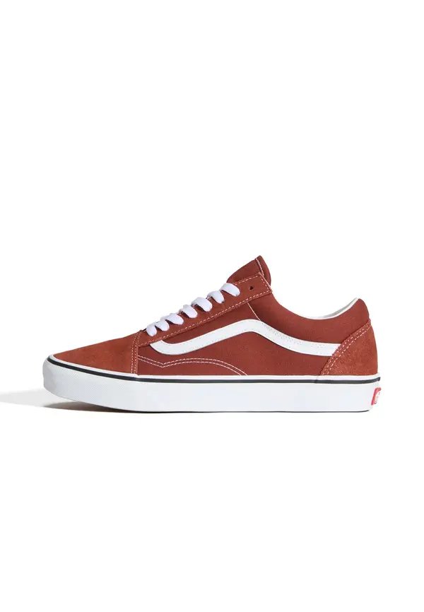 VANS VANS Niske tenisice 'Old Skool'  hrđavo smeđa / bijela