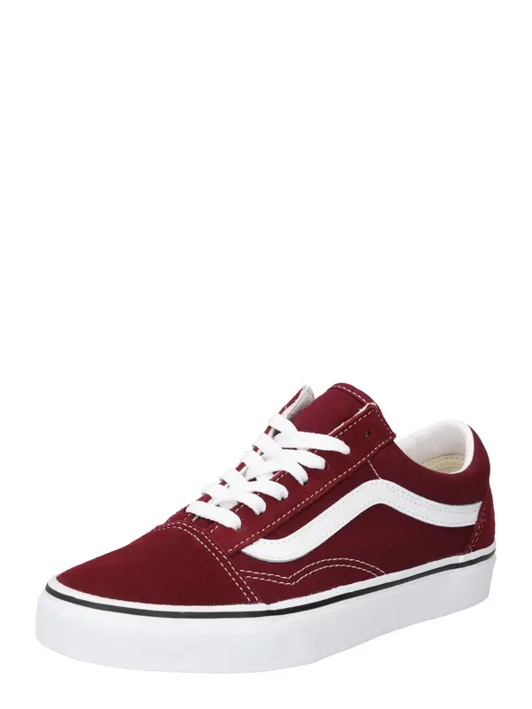 VANS VANS Niske tenisice 'Old Skool'  tamno crvena / bijela