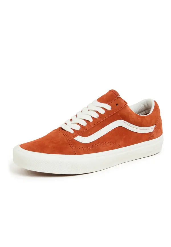 VANS VANS Niske tenisice 'Old Skool'  tamno narančasta / bijela