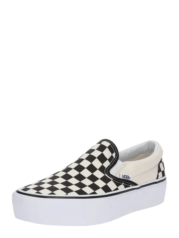 VANS VANS Slip On tenisice 'UA Classic'  crna / bijela / vuneno bijela
