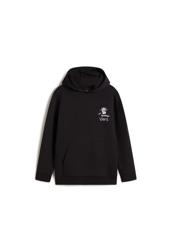 VANS VANS Sweater majica 'Board Gang'  crna / bijela