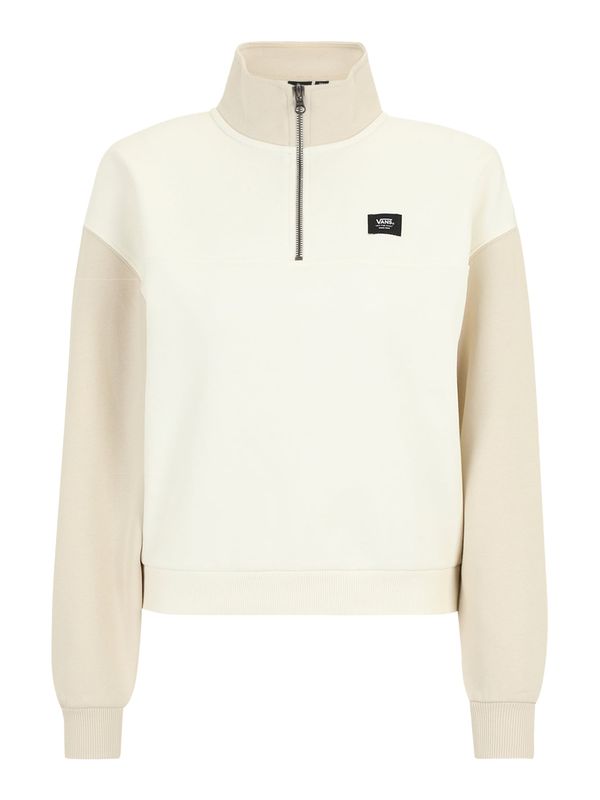 VANS VANS Sweater majica  boja pijeska / crna / bijela