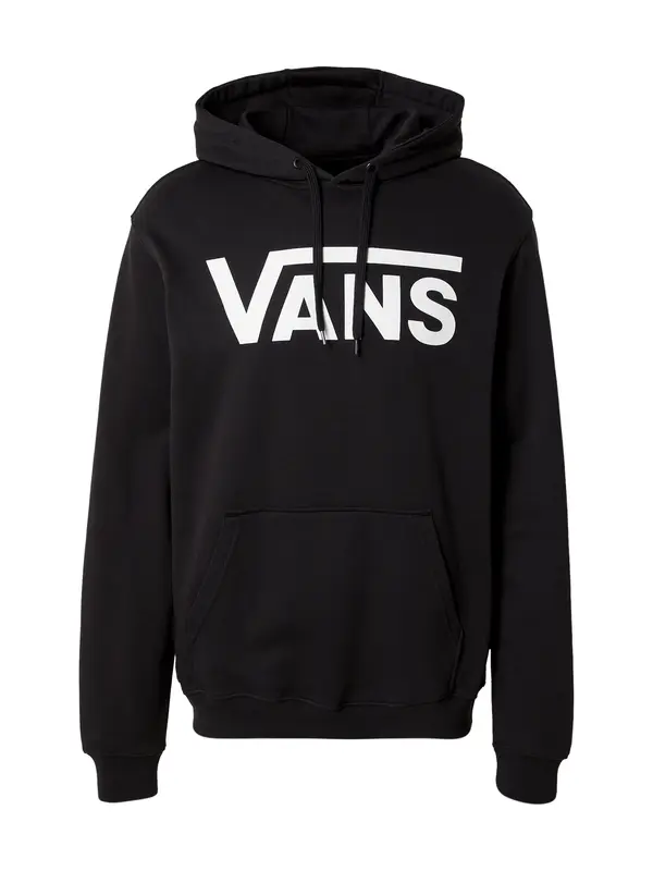 VANS VANS Sweater majica 'Classic'  crna / bijela