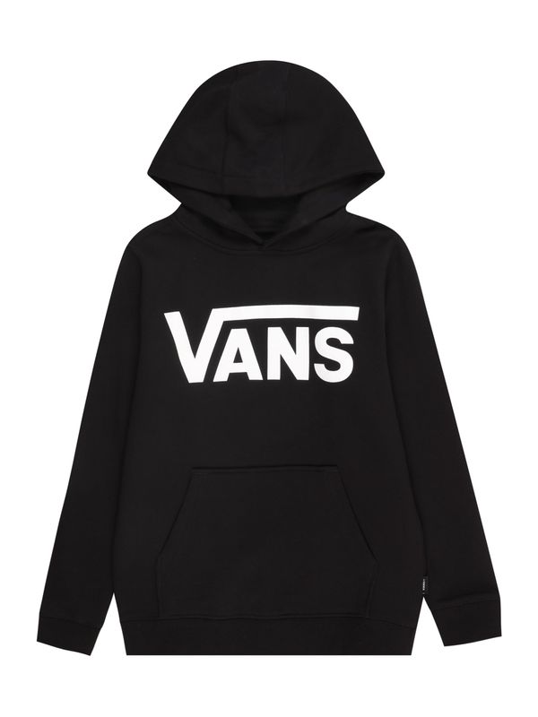 VANS VANS Sweater majica 'Classic II'  crna / bijela