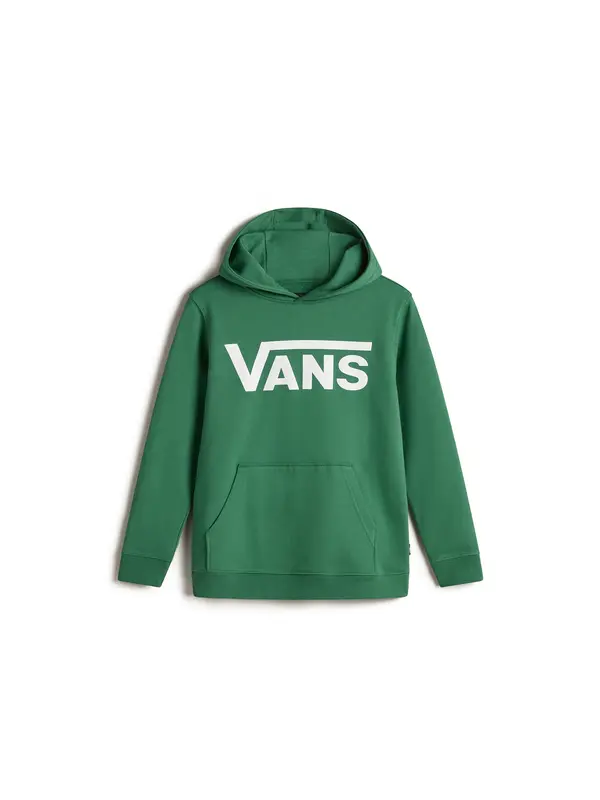 VANS VANS Sweater majica 'Classic II PO BY'  zelena / bijela