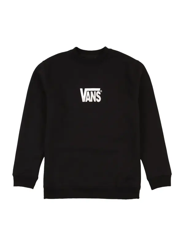 VANS VANS Sweater majica  crna / bijela