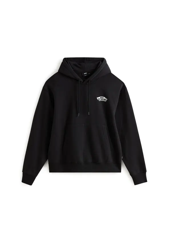 VANS VANS Sweater majica  crna / bijela