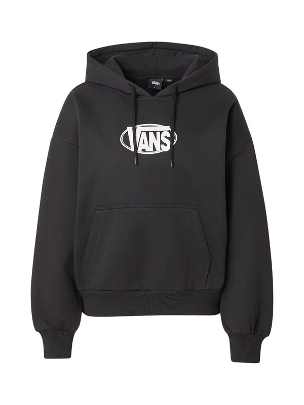 VANS VANS Sweater majica  crna / bijela