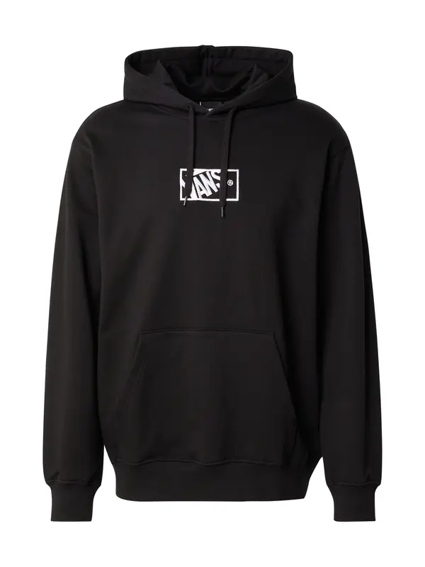 VANS VANS Sweater majica  crna / bijela