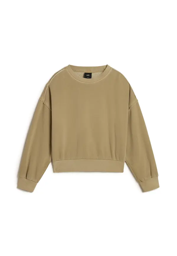 VANS VANS Sweater majica 'Got Your Back'  maslinasta