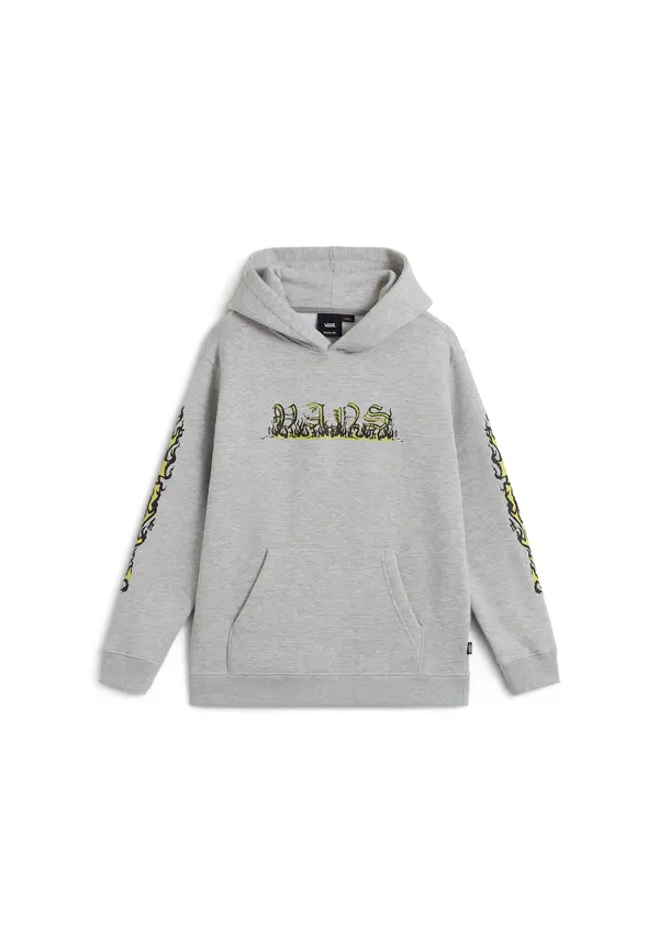 VANS VANS Sweater majica 'Inferno'  žuta / siva melange / crna