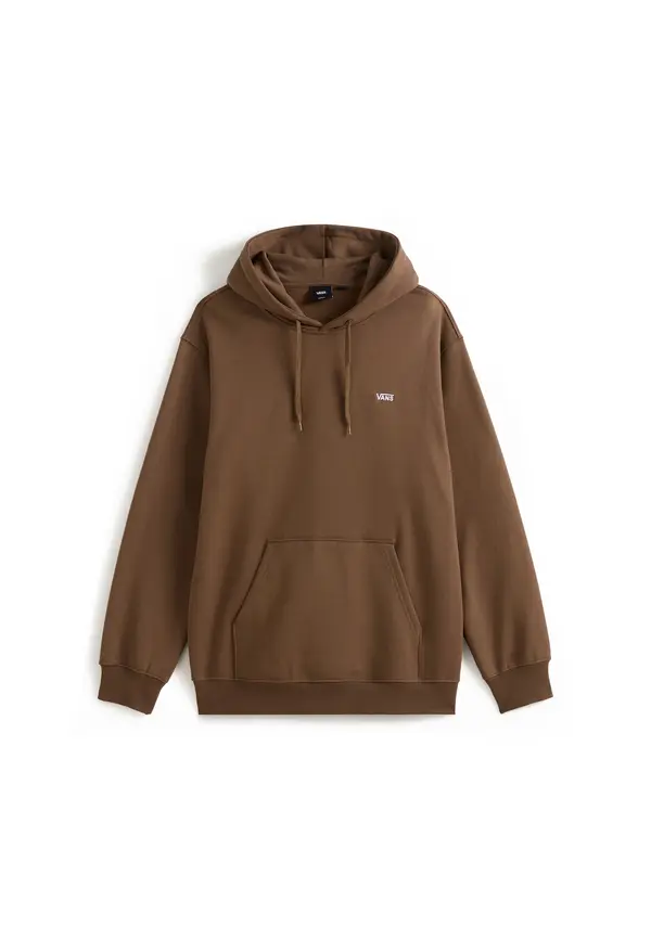 VANS VANS Sweater majica 'Left Chest Ii'  čokolada / bijela