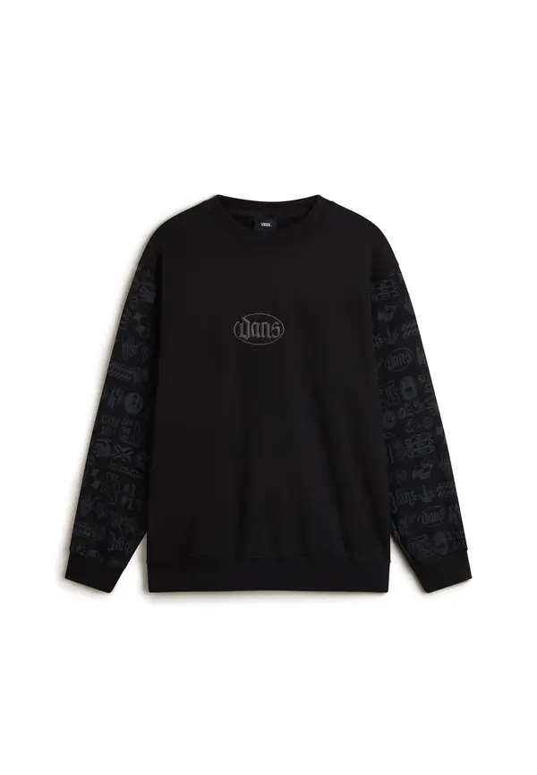 VANS VANS Sweater majica 'Mixed Lot'  antracit siva / crna