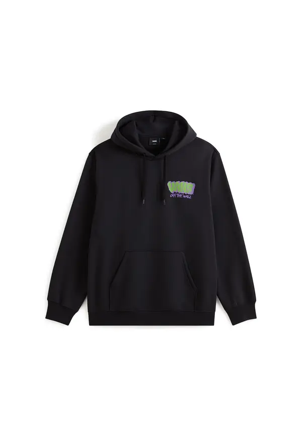 VANS VANS Sweater majica  neonsko zelena / lavanda / crna