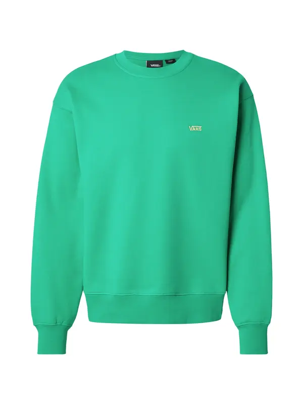 VANS VANS Sweater majica  svijetložuta / smaragdno zelena