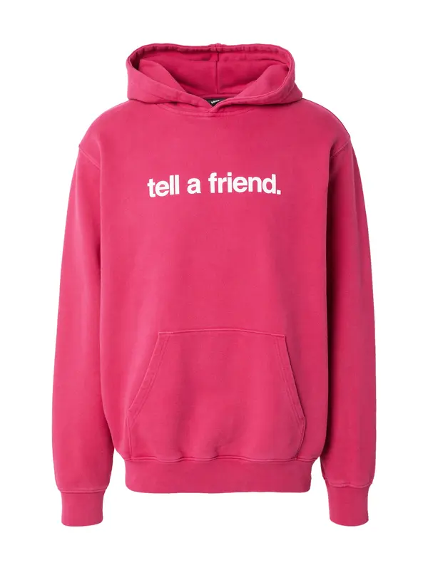 VANS VANS Sweater majica 'TAF'  crvena ljubičasta / bijela