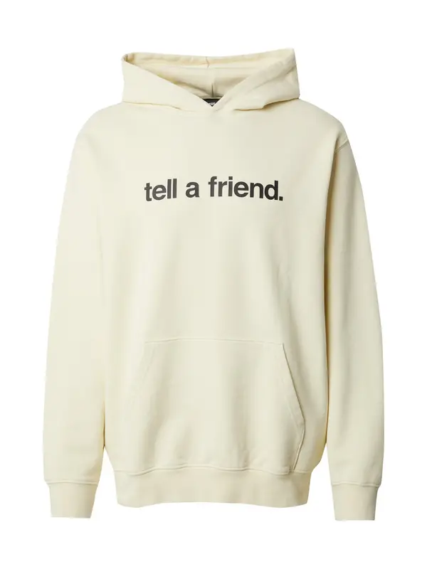 VANS VANS Sweater majica 'TAF'  svijetložuta / crna