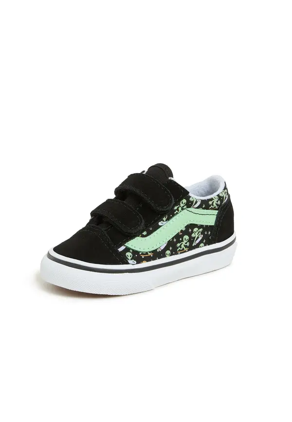 VANS VANS Tenisice 'Old Skool Hook And Loop'  menta / crna