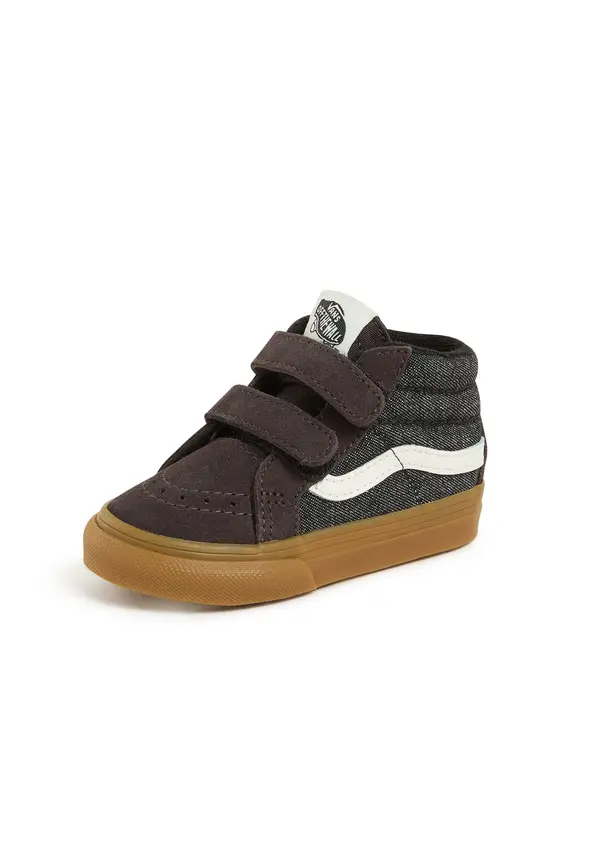 VANS VANS Tenisice 'Sk8-Mid Reissue'  tamno ljubičasta / crna