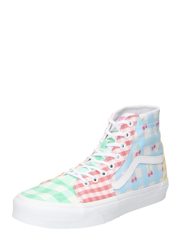 VANS VANS Visoke tenisice 'SK8-Hi'  plava / travnato zelena / crvena / bijela