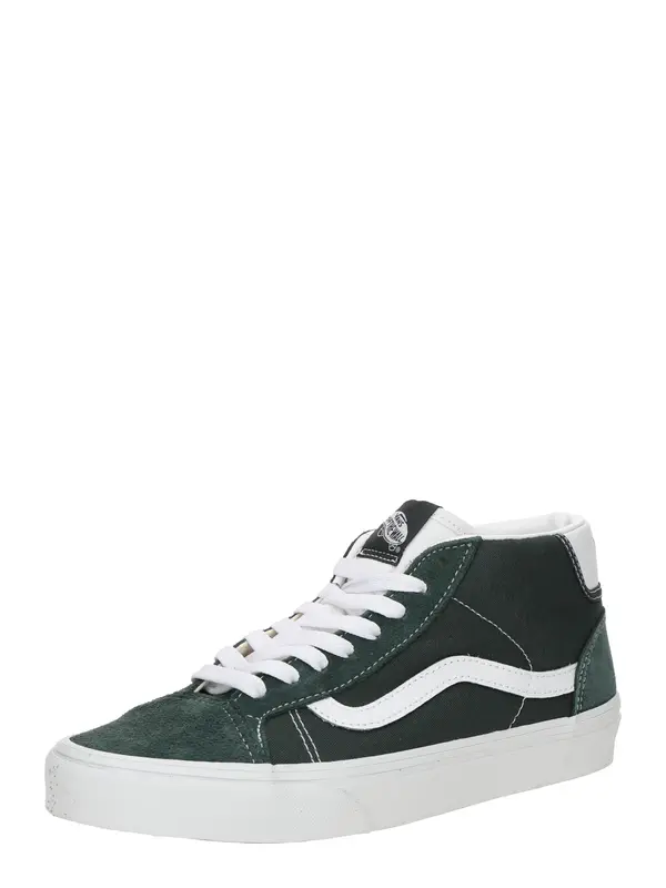 VANS VANS Visoke tenisice 'Skool 37'  tamno zelena / bijela