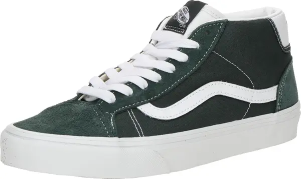 VANS VANS Visoke tenisice 'Skool 37'  tamno zelena / bijela