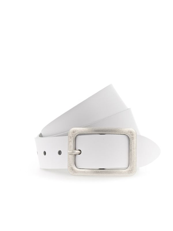 VANZETTI VANZETTI Remen  srebro / bijela
