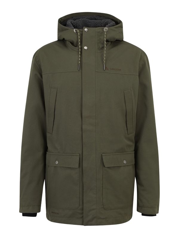 VAUDE VAUDE Outdoor jakna 'Manukau II'  maslinasta / crna