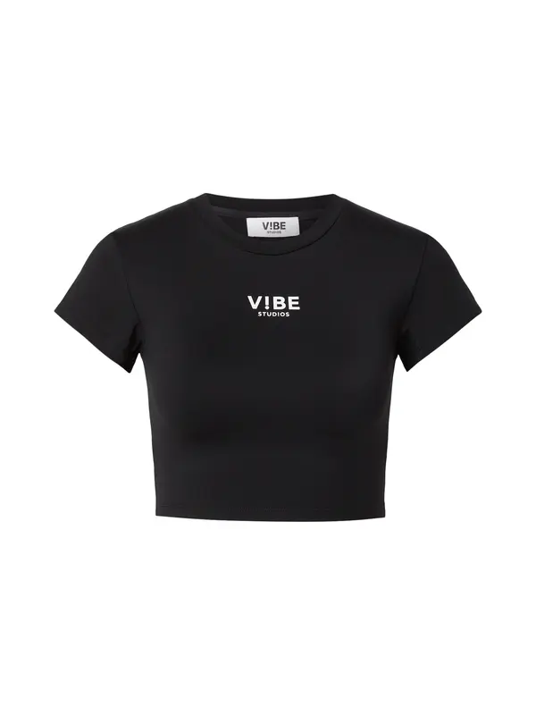 V!BE STUD!OS V!BE STUD!OS Majica  crna / bijela