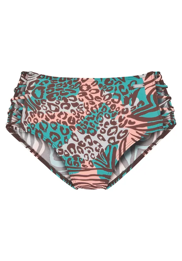 VENICE BEACH VENICE BEACH Bikini donji dio  čokolada / žad / svijetloroza / bijela