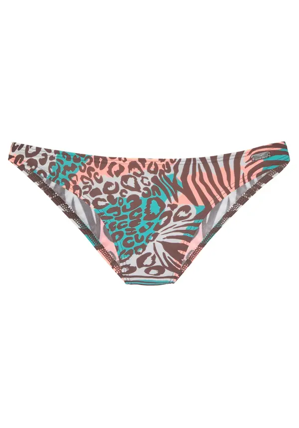 VENICE BEACH VENICE BEACH Bikini donji dio  smeđa / zelena / breskva / bijela
