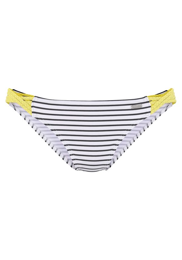 VENICE BEACH VENICE BEACH Bikini donji dio  žuta / crna / bijela