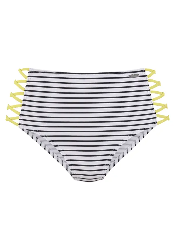 VENICE BEACH VENICE BEACH Bikini donji dio  žuta / crna / bijela