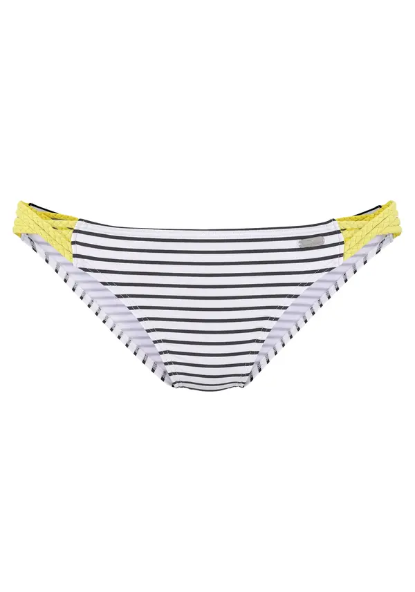VENICE BEACH VENICE BEACH Bikini donji dio  žuta / crna / bijela