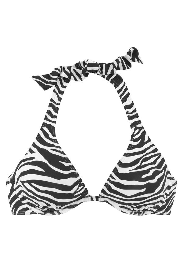 VENICE BEACH VENICE BEACH Bikini gornji dio  crna / bijela