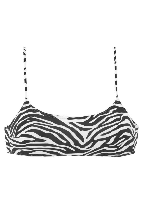 VENICE BEACH VENICE BEACH Bikini gornji dio  crna / bijela
