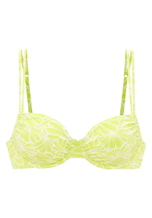 VENICE BEACH VENICE BEACH Bikini gornji dio  limeta / bijela
