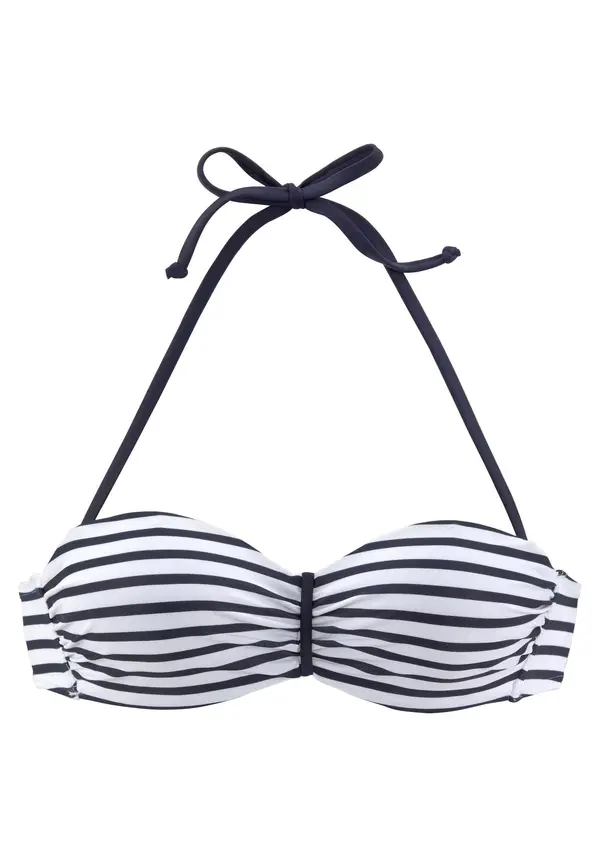 VENICE BEACH VENICE BEACH Bikini gornji dio  mornarsko plava / bijela